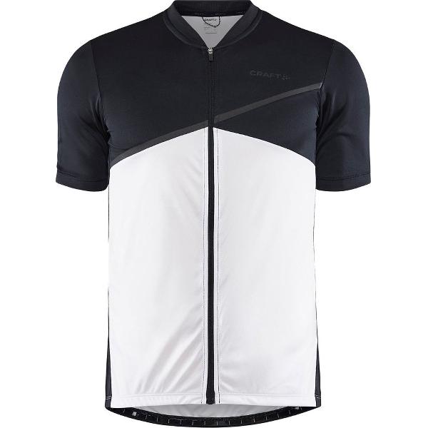 Craft Fietsshirt Korte Mouwen Heren Zwart Wit - CORE ENDUR LOGO JERSEY M BLACK WHITE-XL