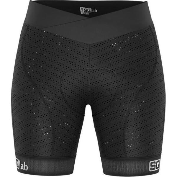 SQlab ONE10 Linershort – Dames - Maat L – 8 mm dik - Ademende Schuim – TPE Gel – Voor Fietsers – Mountainbike – Racefiets - Zwart