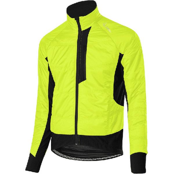 Löffler Fietsjack Hotbond Pl60 Heren Polyester/nylon Geel Mt 52