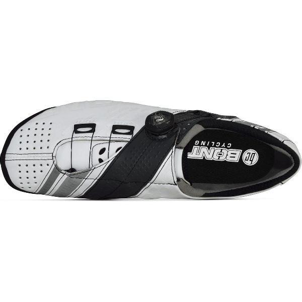 BONT Helix - Racefiets schoenen - White/Charcoal - maat EU44