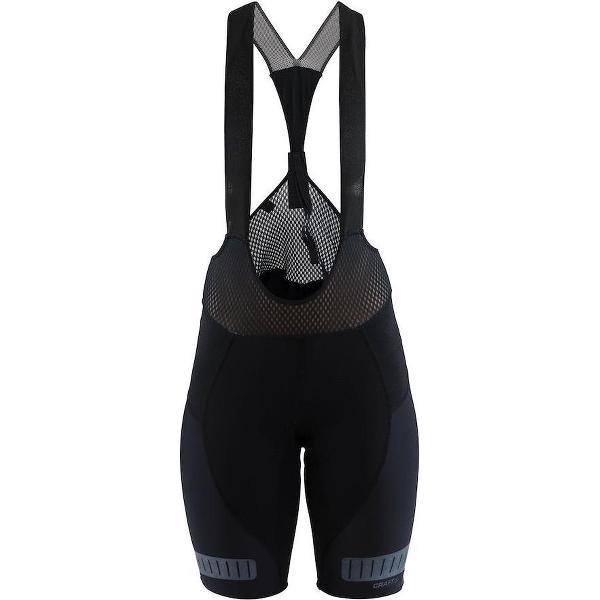 Craft Hale Glow Bib Shorts W Fietsbroek Vrouwen - Zwart - Maat XS