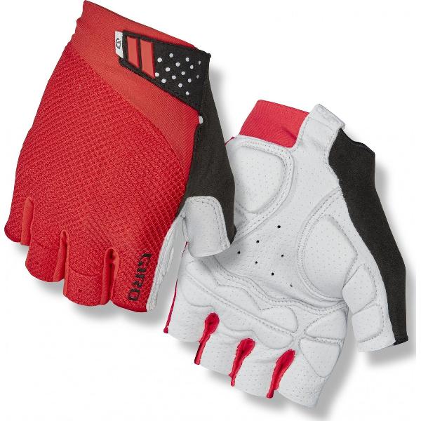 Giro Monaco II Gel Handschoenen Heren, rood/wit Handschoenmaat L