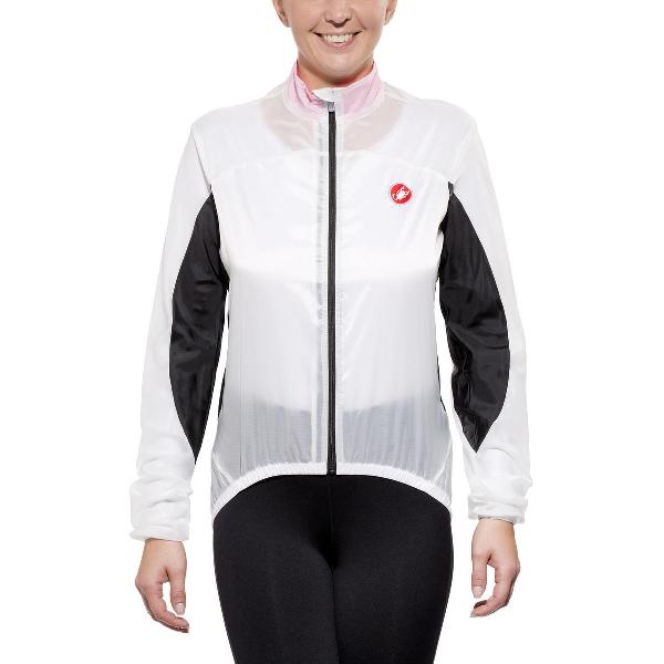 CASTELLI Velo W Jacket / Wind- Regenjack Dames White-L