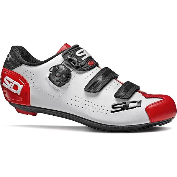 SiDi Fietsschoenen - Maat 45 - Mannen - wit/rood/zwart