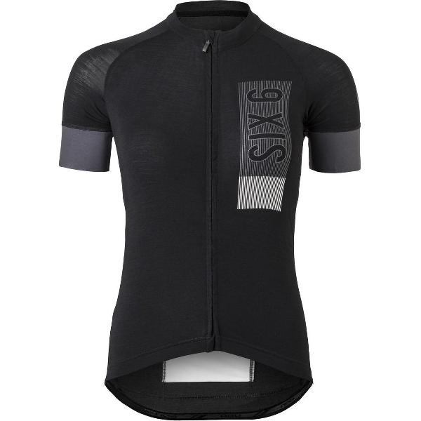 AGU Solid Merino Fietsshirt II SIX6 Dames - Zwart - XS