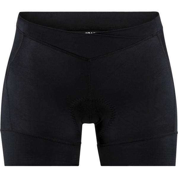 Craft Fietsbroek Kort Zonder Bretels Dames Zwart - ESSENCE HOT PANTS W BLACK - XS