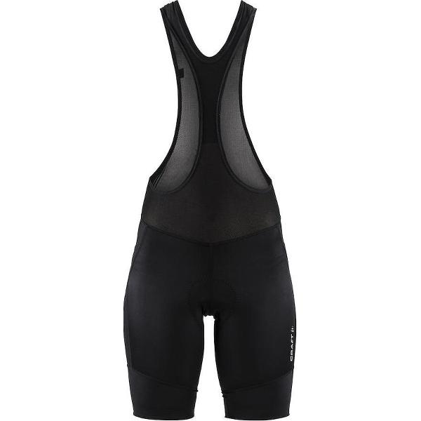 Craft Essence Bib Shorts Fietsbroek Dames - Zwart/Zilver - Maat XL