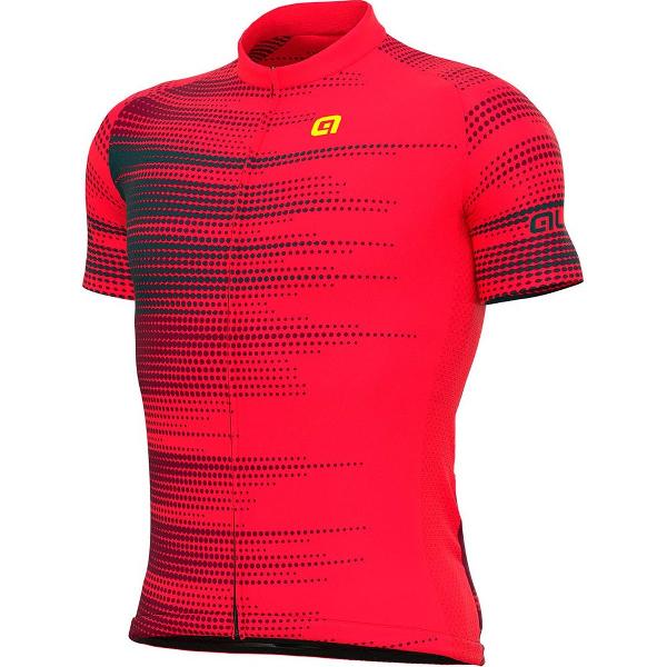 Ale Fietsshirt Korte Mouwen Solid Turbo - Rood - S - Valt klein