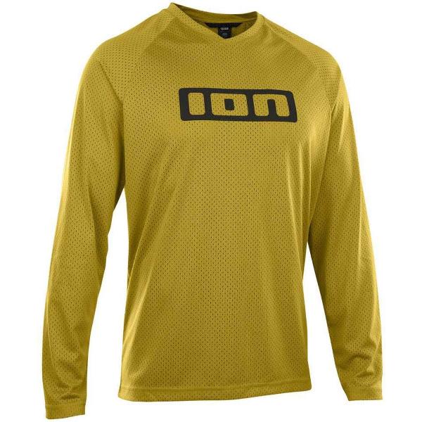 Ion Logo Enduro-trui Met Lange Mouwen Geel S Man