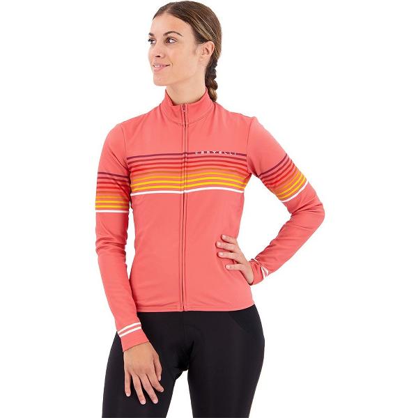 Castelli Ottanta Jersey Met Lange Mouwen Oranje M Vrouw