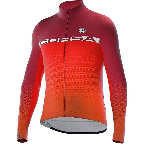 Bicycle Line Fiandre S2 Jersey Met Lange Mouwen Rood XL Man