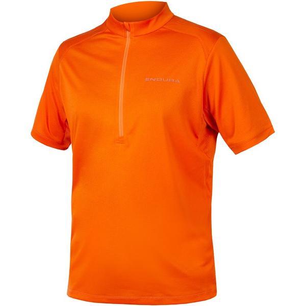 Endura Hummvee Ii Jersey Met Korte Mouwen Oranje XS Man