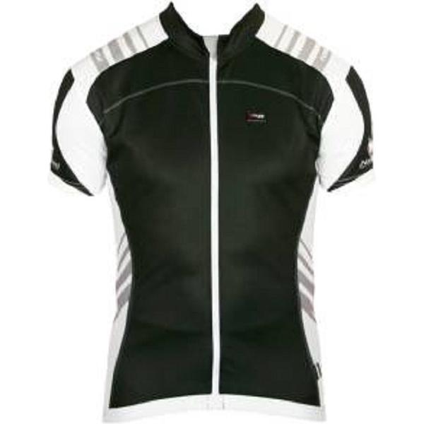 Nalini Artiglio fietsshirt heren korte mouwen Zwart/Wit - S