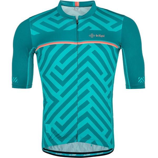 Kilpi Tino Korte Mouwen Fietsshirt Blauw 2XL Man