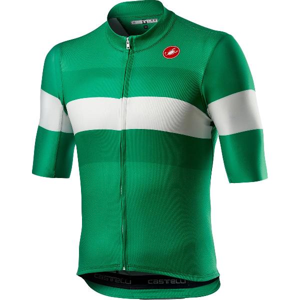 Castelli Fietsshirt korte mouwen Heren Groen - LaMITICA JERSEY LOMBARDIA GREEN - 3XL