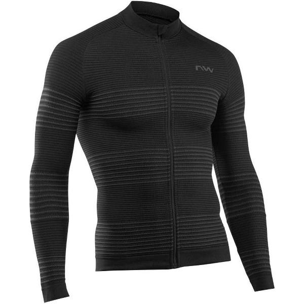 Northwave Trip Knit Lange Mouwen Fietsshirt Zwart L Man