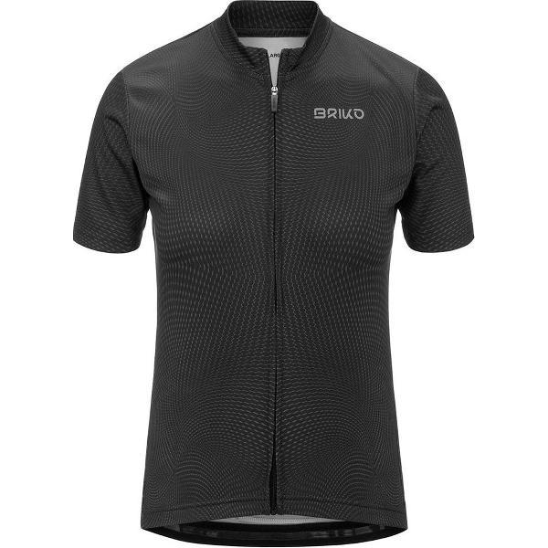 Briko Classic 2.0 Korte Mouwen Fietsshirt Zwart M Vrouw