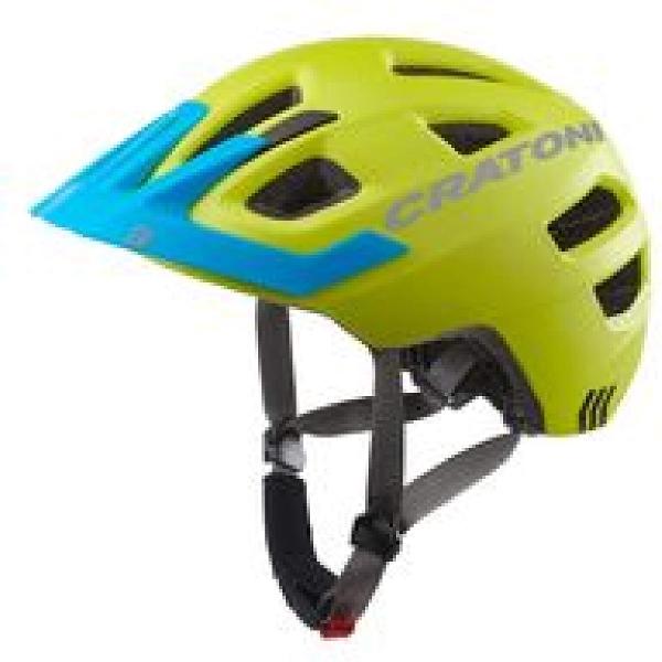 Helm Cratoni Maxster Pro lime-blue matt XS-S