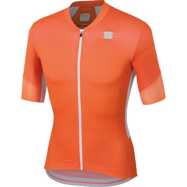 Sportful Fietsshirt korte mouwen Heren Oranje Wit / SF Gts Jersey-Orange/L Orange/White - XXL