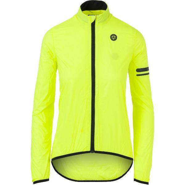 AGU Essential Windjack Fietsjack Dames - Geel - Maat L