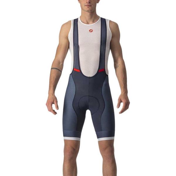 Castelli Competizione kit Bibshort heren fietsbroek blauw