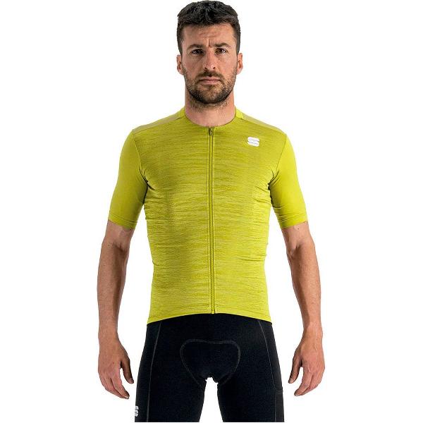 Sportful Outlet Supergiara Korte Mouwen Fietsshirt Groen L Man