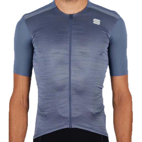 Sportful Outlet Supergiara Korte Mouwen Fietsshirt Blauw M Man