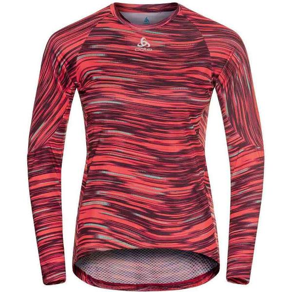 ODLO Zeroweight Ceramiwa Jersey Met Lange Mouwen Dames - Siesta - S