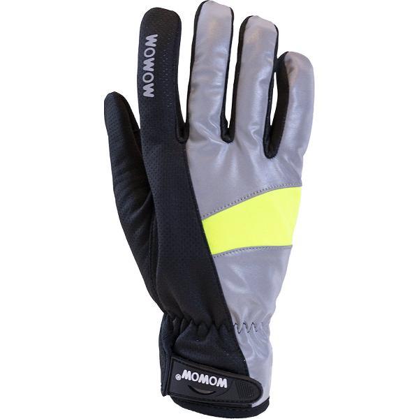 Cycle Gloves 2.0 WOWOW Fietshandschoen winddicht - Full Reflective M (maat 9)