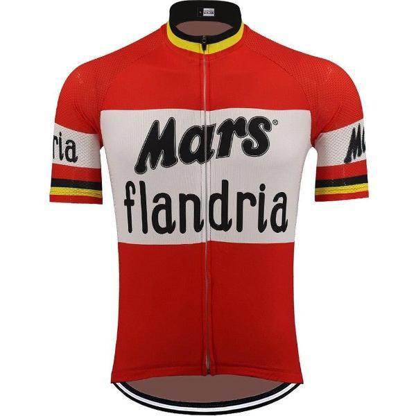 Retro wielertrui Flandria maat S