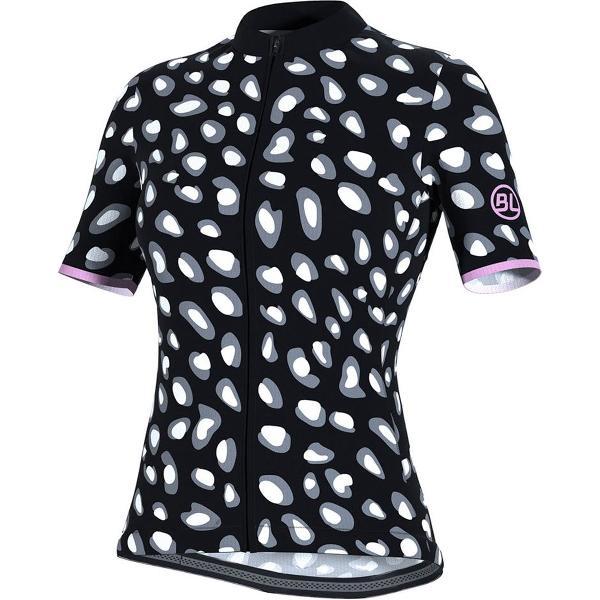 Bicycle Line Padova Korte Mouwen Fietsshirt Wit,Zwart S Vrouw