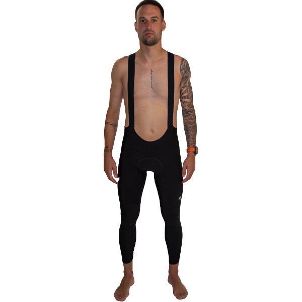 TriTiTan Wolverine Winter Cycling BIB PANTS unisex - Winter Fietsbroek - M