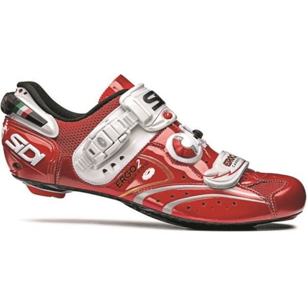 Sidi Scarpe - ERGO 2 - racefietsschoenen - rood - maat 40,5