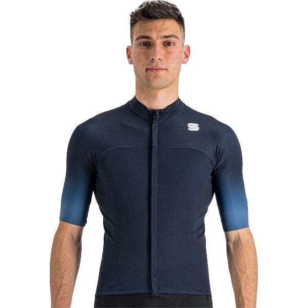 SPORTFUL SHIRT MET KORTE MOUWEN MIDSEASON PRO DONKERBLAUW Maat XXL