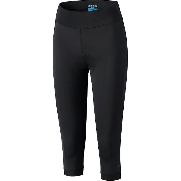 Shimano Mizuki Fietsbroek Driekwart Zwart Dames - XS