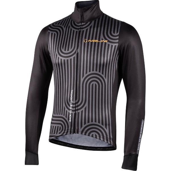 Nalini - Heren - Fietsjack winter - Winddicht Warm Wielrenjack - Zwart - NEW STRADA JKT - XS