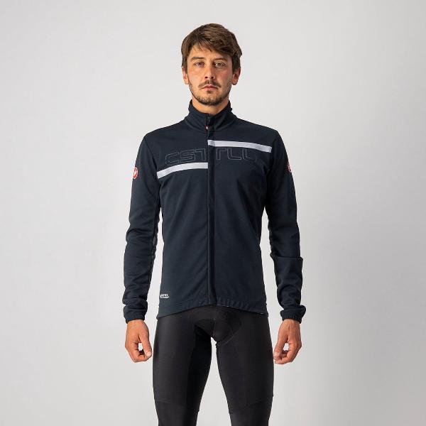 Castelli Transition 2 Fietsjack - Maat XL - Mannen - zwart - grijs