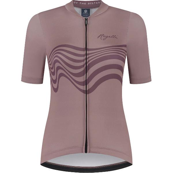 Rogelli Diaga Fietsshirt - Korte Mouwen - Dames - Roze - Maat XL