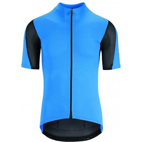 Assos Rally Fietsshirt Met Korte Mouwen Corfu Blauw