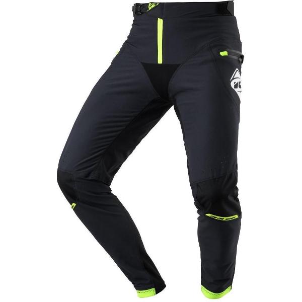 Kenny Kids Evo Pro Pant black neon yellow BMX- en Crossbroek - Maat: 28