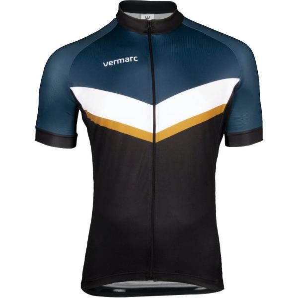 Vermarc Puntino SP.L Jersey Black/Petrol/Gold Size 8XL