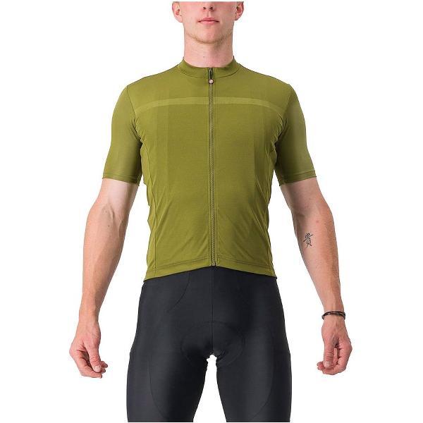 Castelli Classifica Jersey Met Korte Mouwen Groen S Man