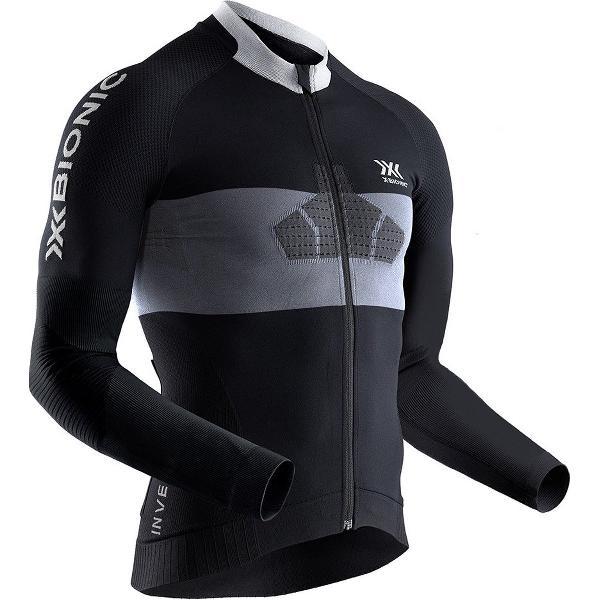 X-BIONIC Invent 4.0 Jersey Met Lange Mouwen Heren - Black / Charcoal - M