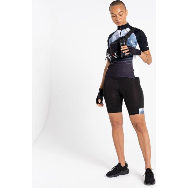 De Dare2B Prompt korte fitnessbroek - dames - Coolmax - Q-Wic - Zwart