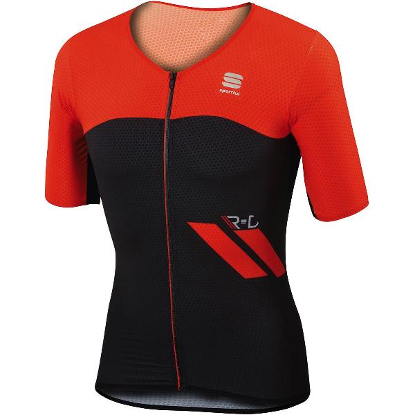 SPORTFUL R&D Cima Jersey SS Black Fire Red