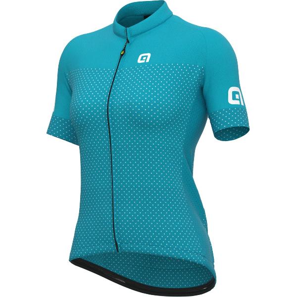 Ale Dames Fietsshirt Korte Mouwen Solid Level - Blauw - XL - Valt klein