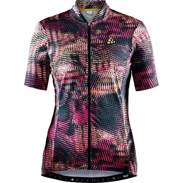 Craft Hale Graphic Jersey W Sportshirt Dames - Fame/Venom