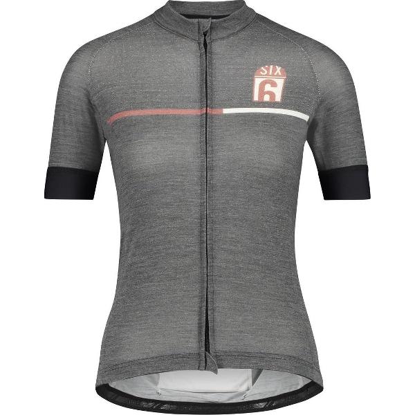 AGU Merino Fietsshirt SIX6 Dames - Zwart - S