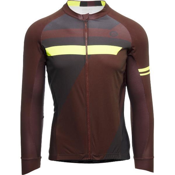 AGU Inception Fietsshirt Lange Mouwen Essential Heren - Rood - M