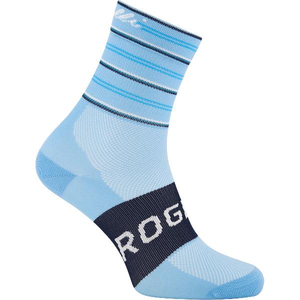 Rogelli Stripe Fietssokken - Dames - Blauw - Maat 36/39